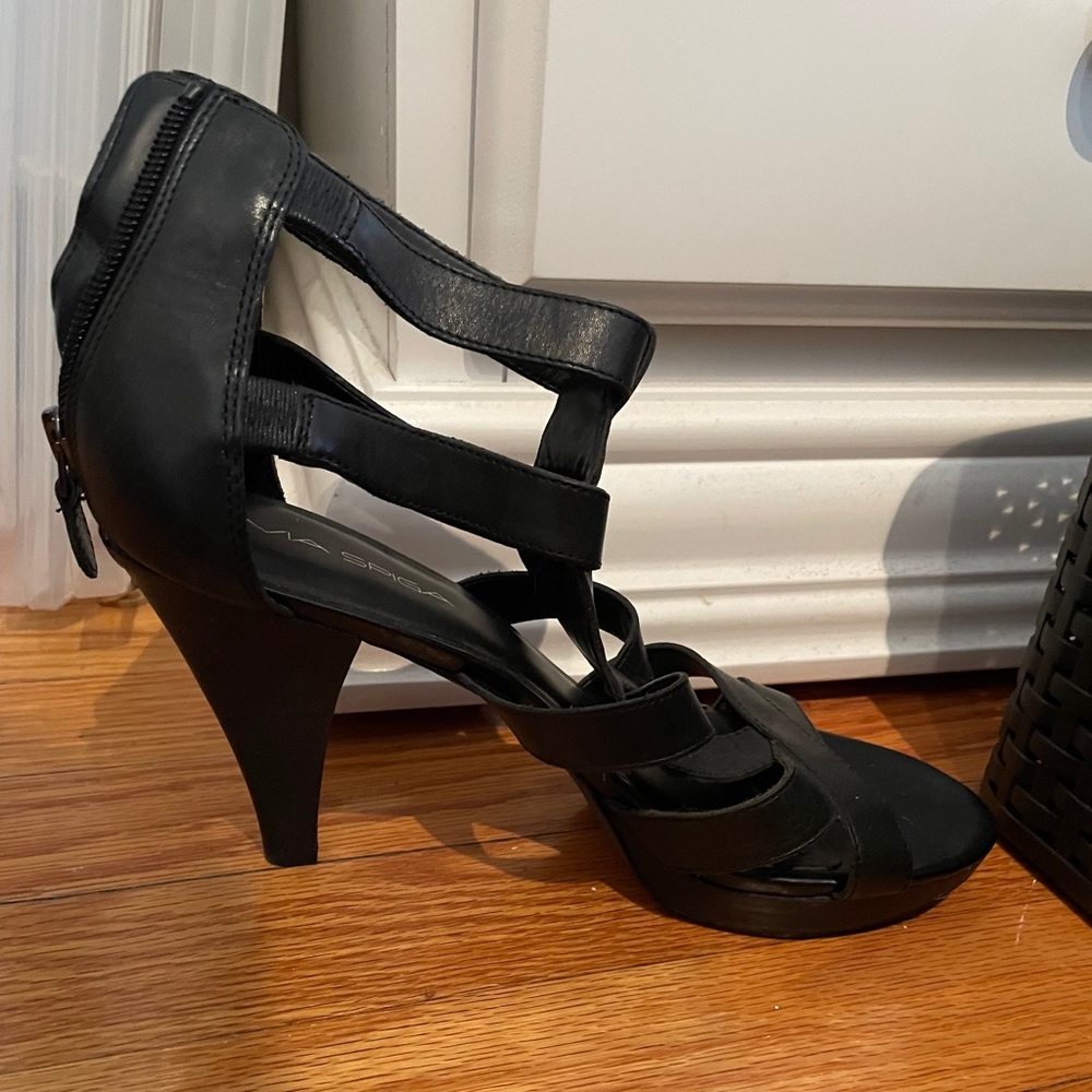 Via Spiga Black Heels